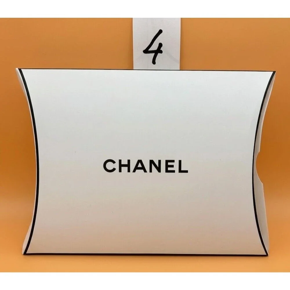 Authentic Chanel Packaging Set – 3 Paper Shopping Bags & 1 Pillow Box